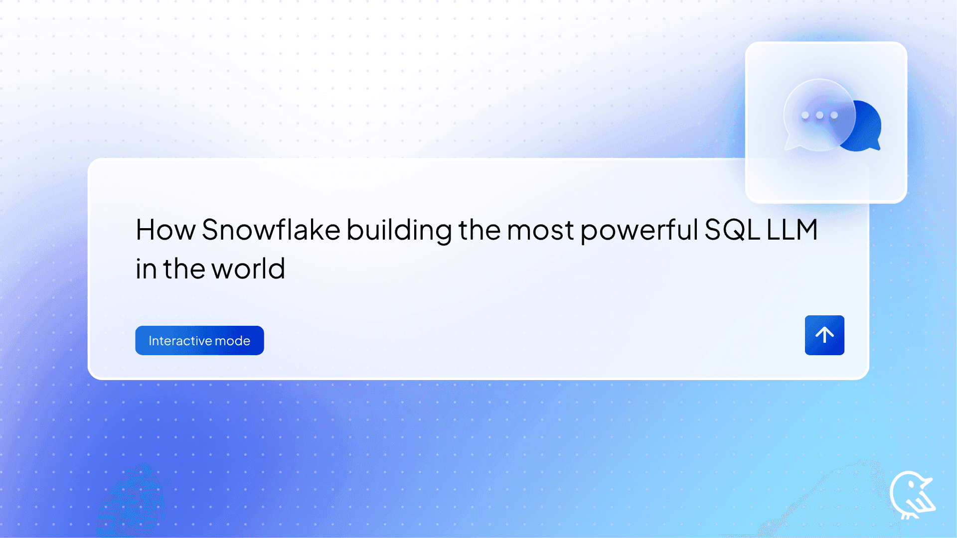 How Snowflake Is Building the Most Powerful SQL LLM in the World