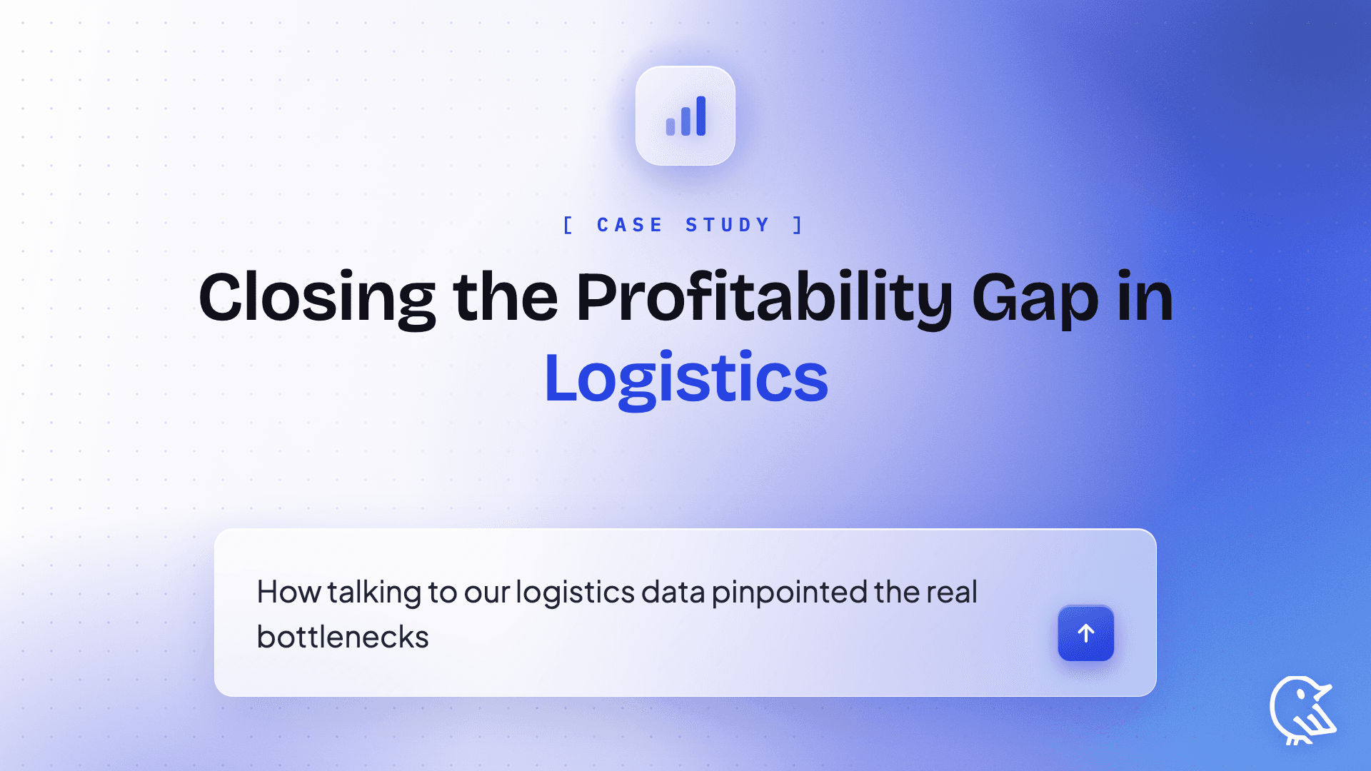 How We Closed the Profitability Gap by Talking to Our Logistics Data
