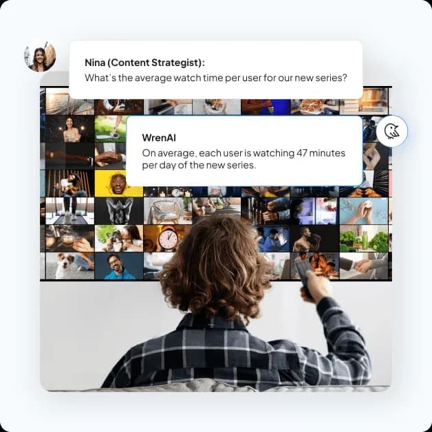 Media & Entertainment use case in Wren AI