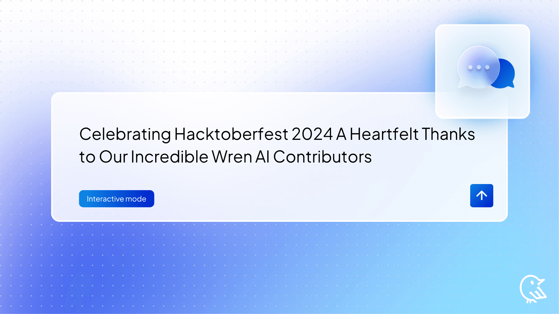 Celebrating Hacktoberfest 2024 A Heartfelt Thanks to Our Incredible Wren AI Contributors